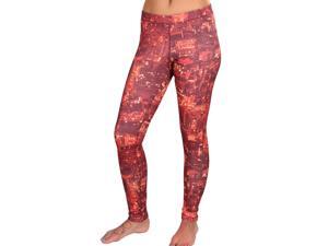 Nike Women's RU City Print Sport Casual Leggings-Red-Large Nike Women's RU City Print Sport Casual Leggings-Red-Large