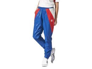 Adidas Originals Women's Archive Series Running Track Pants-Blue/Red-Small Adidas Originals Women's Archive Series Running Track Pants-Blue/Red-Small