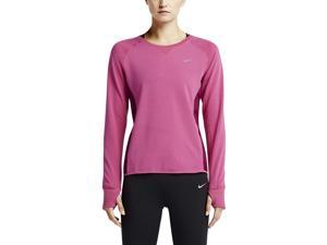 Nike Women's Dri-Fit Sprint Crew Running Shirt-Fuchsia-Small Nike Women's Dri-Fit Sprint Crew Running Shirt-Fuchsia-Small