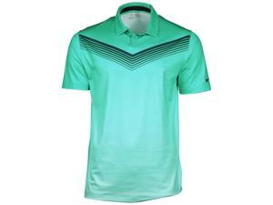 Nike Men's Dri-Fit Major Moment Slow Roll Golf Polo-Turquoise-Small Nike Men's Dri-Fit Major Moment Slow Roll Golf Polo-Turquoise-Small