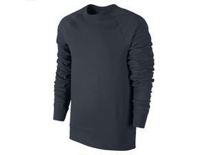 Nike Men's SB Everett Overlay Crew Skateboarding Sweatshirt-Dark Gray-Small Nike Men's SB Everett Overlay Crew Skateboarding Sweatshirt-Dark Gray-Small
