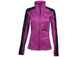 Nike Women's Dri-Fit Thermal Full Zip Running Jacket-Vivid Purple-Medium Nike Women's Dri-Fit Thermal Full Zip Running Jacket-Vivid Purple-Medium