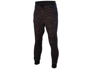Nike Men's Air Pivot Cuffed Basketball Joggers-Black/Dark Gray-XL Nike Men's Air Pivot Cuffed Basketball Joggers-Black/Dark Gray-XL