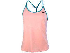 Nike Women's Dri-Fit Maria Sharapova Premier Tennis Tank Top-Peach-Small Nike Women's Dri-Fit Maria Sharapova Premier Tennis Tank Top-Peach-Small