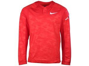 Nike Men's Baseball Vapor Long Sleeve Windshirt-University Red-Small Nike Men's Baseball Vapor Long Sleeve Windshirt-University Red-Small