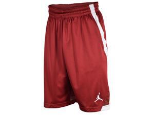 Jordan Men's Dri-Fit S. Flight Knit Jumpman Shorts-White-Team Red-Large Jordan Men's Dri-Fit S. Flight Knit Jumpman Shorts-White-Team Red-Large