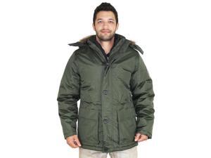Canada Weather Gear Men's Faux Down Goose Parka Jacket Canada Weather Gear Men's Faux Down Goose Parka Jacket