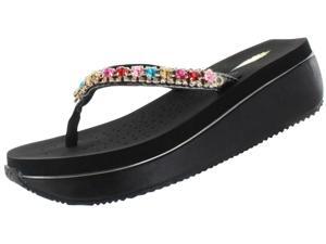 Volatile Shinebright Women's EVA Wedge Sandals Rhinestone Volatile Shinebright Women's EVA Wedge Sandals Rhinestone