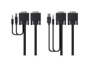 Belkin F1D9014B06 keyboard video mouse (KVM) cable Belkin F1D9014B06 keyboard video mouse (KVM) cable