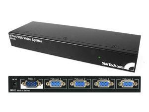 StarTech 4 Port 250 MHz VGA Video Splitter / Distribution Amplifier StarTech 4 Port 250 MHz VGA Video Splitter / Distribution Amplifier