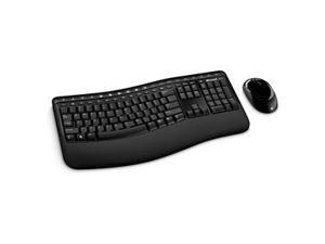 MICROSOFT Wireless Comfort Desktop 5000 Keyboard and Mouse BlueTrack Ergonomic Retail MICROSOFT Wireless Comfort Desktop 5000 Keyboard and Mouse BlueTrack Ergonomic Retail