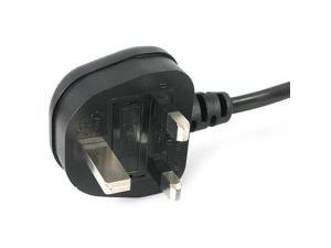 StarTech 2m Laptop Power Cord - 3 Slot for UK - BS-1363 to C5 Clover Leaf Power Cable Lead StarTech 2m Laptop Power Cord - 3 Slot for UK - BS-1363 to C5 Clover Leaf Power Cable Lead