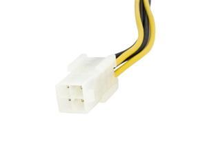 StarTech 6in 4 Pin to 8 Pin EPS Power Adapter with LP4 - F/M StarTech 6in 4 Pin to 8 Pin EPS Power Adapter with LP4 - F/M