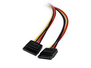 StarTech 12in LP4 to 2x SATA Power Y Cable Adapter StarTech 12in LP4 to 2x SATA Power Y Cable Adapter