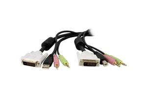 StarTech DVID4N1USB6 Keyboard Video Mouse (KVM) Cable StarTech DVID4N1USB6 Keyboard Video Mouse (KVM) Cable