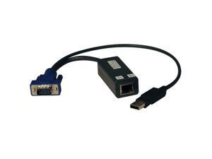 Tripp Lite B078-101-USB-1 Keyboard Video Mouse (KVM) Cable Tripp Lite B078-101-USB-1 Keyboard Video Mouse (KVM) Cable