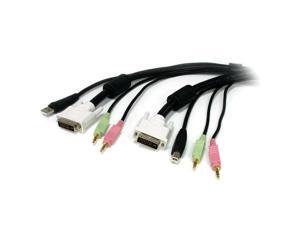 StarTech USBDVI4N1A10 Keyboard Video Mouse (KVM) Cable StarTech USBDVI4N1A10 Keyboard Video Mouse (KVM) Cable
