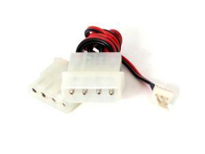 StarTech 6" TX3 to Large Internal Power LP4 CPU Fan Adapter Cable StarTech 6" TX3 to Large Internal Power LP4 CPU Fan Adapter Cable