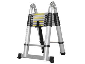 5M Multi-Purpose Ladder Aluminum Folding Telescopic A Frame Shape Ladder 5M Multi-Purpose Ladder Aluminum Folding Telescopic A Frame Shape Ladder