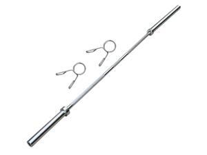 Yaheetech Olympic 7' foot Weight Bar Solid Iron Workout Gym Home Exercises Barbell 330LB Yaheetech Olympic 7' foot Weight Bar Solid Iron Workout Gym Home Exercises Barbell 330LB