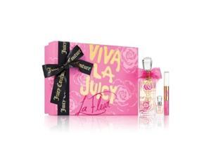 Viva La Juicy La Fleur Gift Set -2.5oz EDT, .17 oz EDT & Lipgloss/Rollerball Combo Viva La Juicy La Fleur Gift Set -2.5oz EDT, .17 oz EDT & Lipgloss/Rollerball Combo