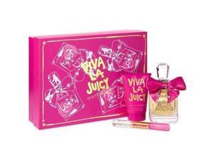 Juicy Couture Viva La Juicy Set 3.4 oz EDP+4.2oz Body Creme+Rollerball/Lipgloss Juicy Couture Viva La Juicy Set 3.4 oz EDP+4.2oz Body Creme+Rollerball/Lipgloss