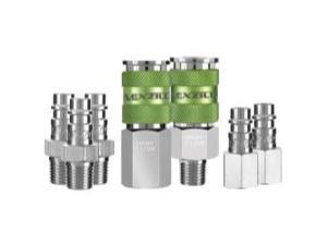 Flexzilla High Flow Coupler & Plug Kit, 7 pc Flexzilla High Flow Coupler & Plug Kit, 7 pc