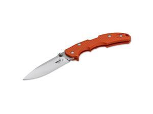 Boker Plus USA Fldg Knife 3.38in Steel Blade-Orange Handle Boker Plus USA Fldg Knife 3.38in Steel Blade-Orange Handle