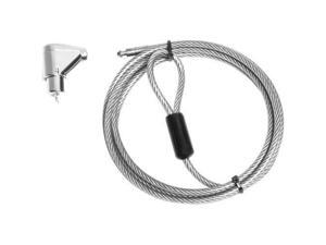 CSP Guardian Series Laptop Security Cable Lock - Supervisor-Only Access - Keyed Alike Lock - Galvanized Steel - 6ft CSP Guardian Series Laptop Security Cable Lock - Supervisor-Only Access - Keyed Alike Lock - Galvanized Steel - 6ft