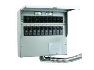 Reliance Controls 510C Generator Transfer Switch, 50 Amp, 10 Circuit Reliance Controls 510C Generator Transfer Switch, 50 Amp, 10 Circuit