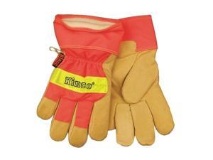 1-Pair Large Leather Gloves, Lime Green Kinco Gloves 1938-L 035117519381 1-Pair Large Leather Gloves, Lime Green Kinco Gloves 1938-L 035117519381