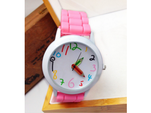 Geneva Silicone Jelly Watches Silicone + Metal Country Style Unisex Sports/Leisure & Pencil Pointer Watches Geneva Silicone Jelly Watches Silicone + Metal Country Style Unisex Sports/Leisure & Pencil Pointer Watches