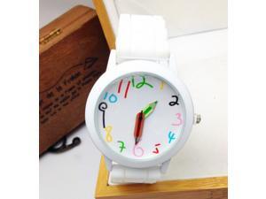 Geneva Pencil Pointer Watches Silicone + Metal Country Style Unisex Sports/Leisure & Silicone Jelly Watches Geneva Pencil Pointer Watches Silicone + Metal Country Style Unisex Sports/Leisure & Silicone Jelly Watches