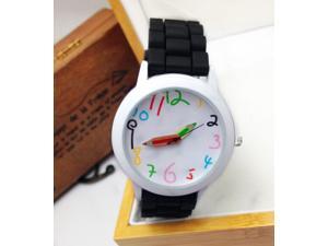Geneva Pencil Pointer Watches Silicone + Metal Country Style Unisex Sports/Leisure & Silicone Jelly Watches Geneva Pencil Pointer Watches Silicone + Metal Country Style Unisex Sports/Leisure & Silicone Jelly Watches