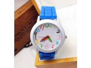 Geneva Pencil Pointer Watches Silicone + Metal Country Style Unisex Sports/Leisure & Silicone Jelly Watches Geneva Pencil Pointer Watches Silicone + Metal Country Style Unisex Sports/Leisure & Silicone Jelly Watches