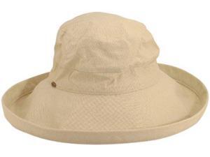 Cotton Big Brim Sun Lover Hat for Ladies, Natural Cotton Big Brim Sun Lover Hat for Ladies, Natural