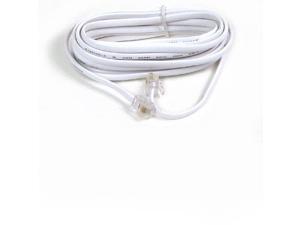 Belkin Modem Cable - RJ-11 (M) - RJ-11 (M) - 25 ft ( F8V100-25-WH ) Belkin Modem Cable - RJ-11 (M) - RJ-11 (M) - 25 ft ( F8V100-25-WH )