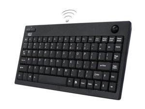 Adesso 2.4 GHz RF Wireless Mini Trackball Keyboard (WKB-3100UB) Adesso 2.4 GHz RF Wireless Mini Trackball Keyboard (WKB-3100UB)