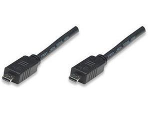 High Speed Micro HDMI Cable With Ethernet Channel, Micro HDMI Male to Micro HDMI Male, Shielded, Black, 3 m (10 ft.) High Speed Micro HDMI Cable With Ethernet Channel, Micro HDMI Male to Micro HDMI Male, Shielded, Black, 3 m (10 ft.)