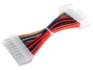 24 pin to 20 pin ATX Power Supply PSU Adapter Male to Female Cable Cord 6" 24 pin to 20 pin ATX Power Supply PSU Adapter Male to Female Cable Cord 6"