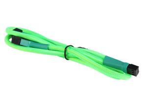 3-Pin Fan "Y" Splitter Cable Cord Premium Sleeved Braided Adapter PC Computer Green 3-Pin Fan "Y" Splitter Cable Cord Premium Sleeved Braided Adapter PC Computer Green