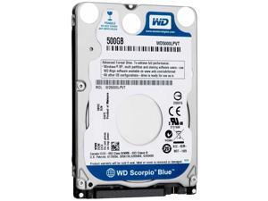 Western Digital WD Scorpio Blue WD5000LPVT 500GB SATA II Laptop Hard Drive HDD Western Digital WD Scorpio Blue WD5000LPVT 500GB SATA II Laptop Hard Drive HDD