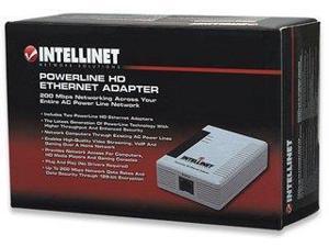 Intellinet Homeplug Network Adapter, 200mbps Refurb Intellinet Homeplug Network Adapter, 200mbps Refurb