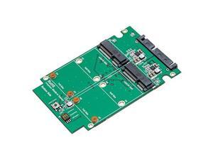 SYBA SY-ADA40090 Dual mSATA SSD to SATA III RAID Enclosure with Complete Screw Set SYBA SY-ADA40090 Dual mSATA SSD to SATA III RAID Enclosure with Complete Screw Set