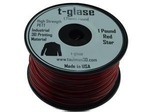 1.75mm Taulman Red T-Glase 1lb (.45kg) Spool 1.75mm Taulman Red T-Glase 1lb (.45kg) Spool