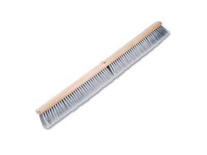 Floor Brush Head 3" Gray Flagged Polypropylene 36" Floor Brush Head 3" Gray Flagged Polypropylene 36"