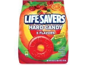 Life Savers Candies 5 Flavors Hard Candy Value Bag 41 oz. Life Savers Candies 5 Flavors Hard Candy Value Bag 41 oz.