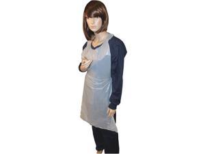 Disposable Apron Polyethylene One Size Fits Most 32"x50" WE Disposable Apron Polyethylene One Size Fits Most 32"x50" WE