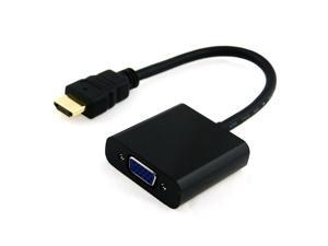 HDTV hdmi input to VGA female output projectors monitors adapter for PC Laptop HDTV hdmi input to VGA female output projectors monitors adapter for PC Laptop