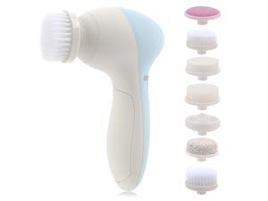PIXNOR P2016 Portable 7-in-1 Electric Beauty Care Massager Facial Massager Cleaner (Light Blue) PIXNOR P2016 Portable 7-in-1 Electric Beauty Care Massager Facial Massager Cleaner (Light Blue)
